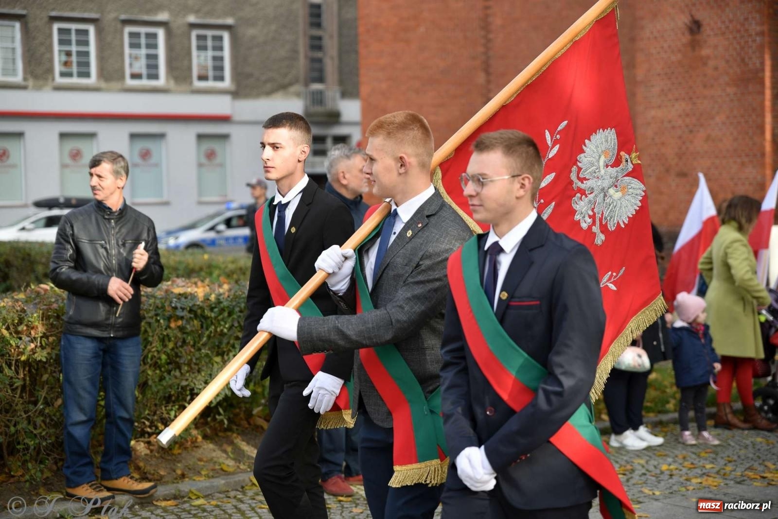 Zdjęcie w galerii na portalu naszraciborz.pl: Narodowe Święto Niepodległości - obchody miejskie w Raciborzu [FOTO i WIDEO] wiadomości z regionu