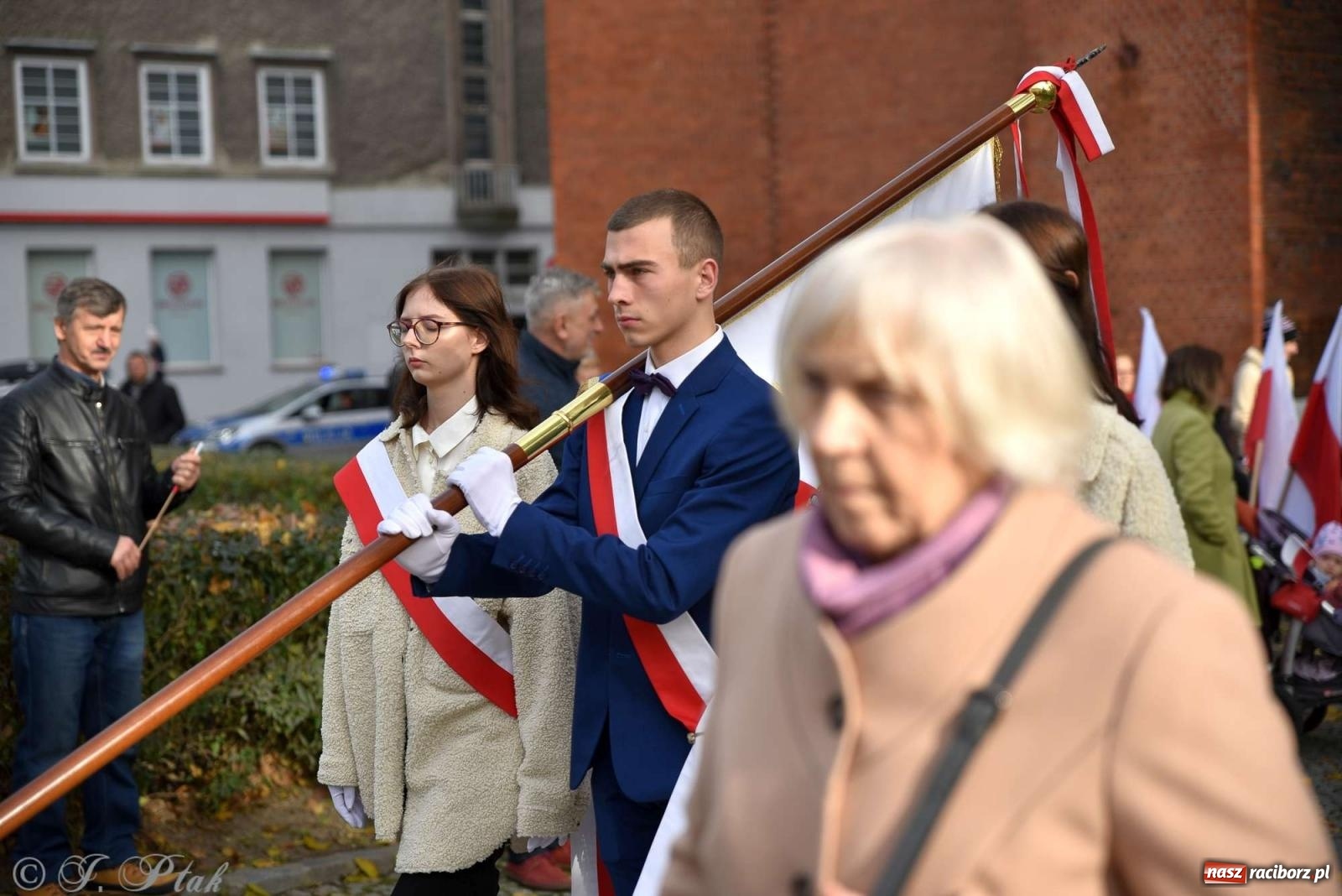 Zdjęcie w galerii na portalu naszraciborz.pl: Narodowe Święto Niepodległości - obchody miejskie w Raciborzu [FOTO i WIDEO] wiadomości z regionu