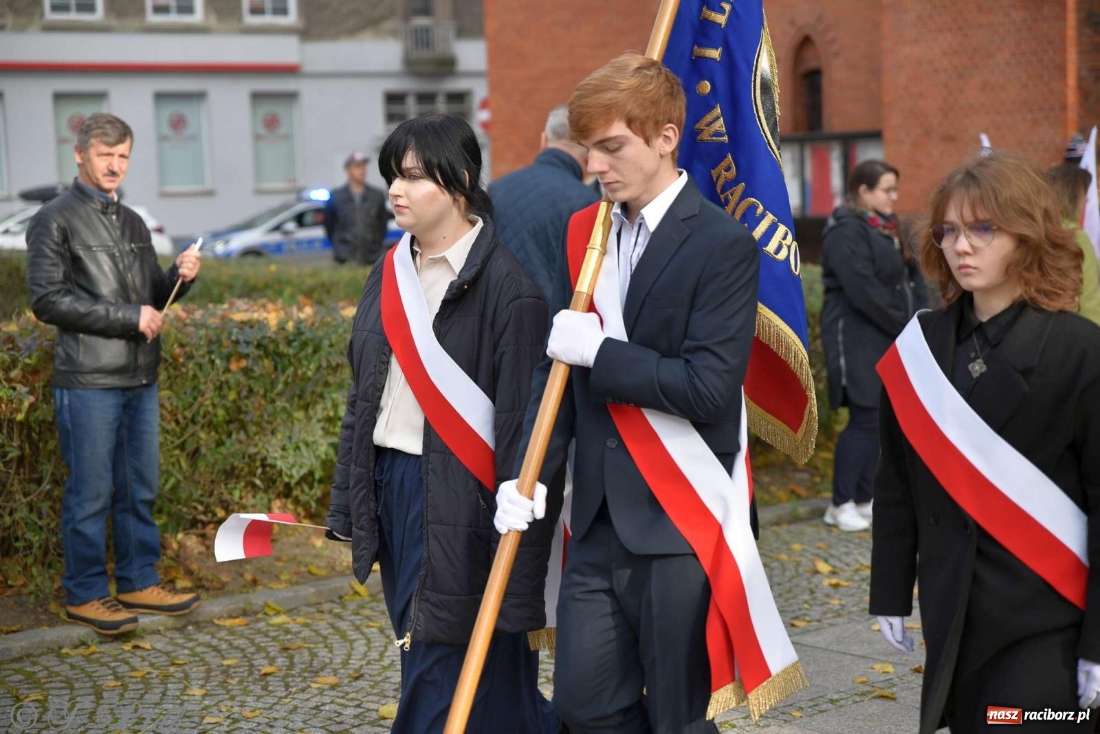 Zdjęcie w galerii na portalu naszraciborz.pl: Narodowe Święto Niepodległości - obchody miejskie w Raciborzu [FOTO i WIDEO] wiadomości z regionu