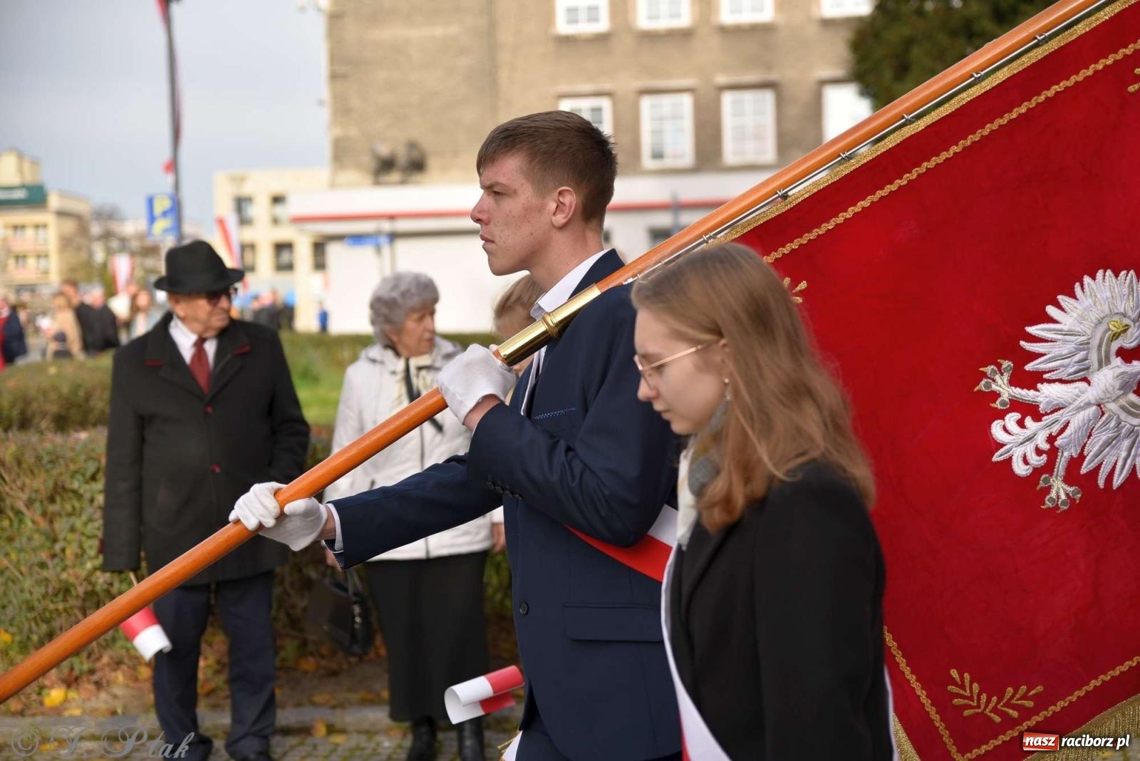 Zdjęcie w galerii na portalu naszraciborz.pl: Narodowe Święto Niepodległości - obchody miejskie w Raciborzu [FOTO i WIDEO] wiadomości z regionu