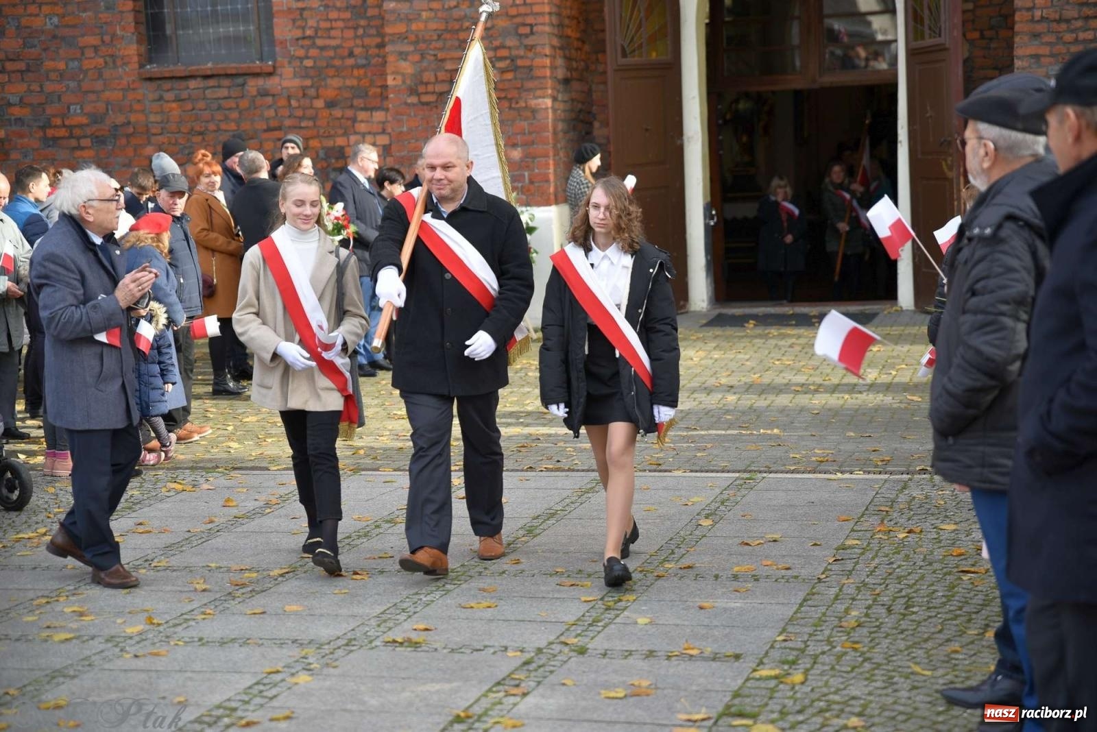 Zdjęcie w galerii na portalu naszraciborz.pl: Narodowe Święto Niepodległości - obchody miejskie w Raciborzu [FOTO i WIDEO] wiadomości z regionu