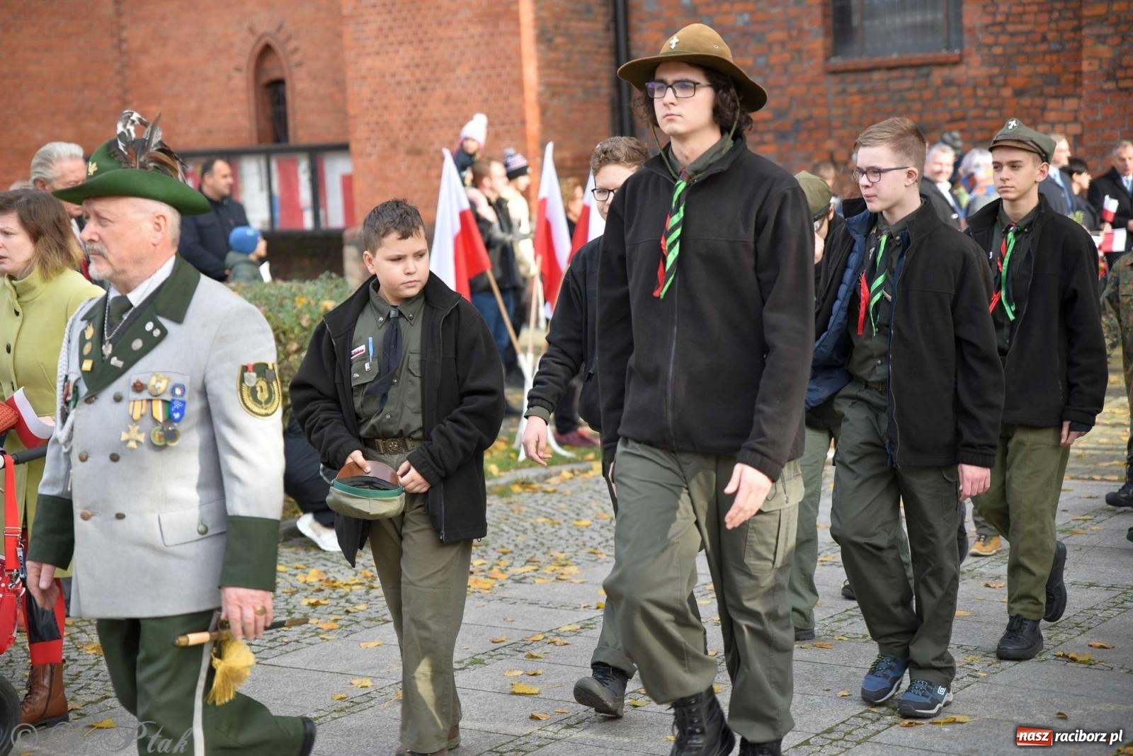 Zdjęcie w galerii na portalu naszraciborz.pl: Narodowe Święto Niepodległości - obchody miejskie w Raciborzu [FOTO i WIDEO] wiadomości z regionu