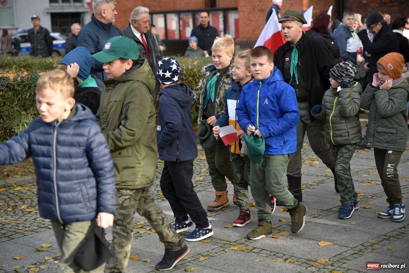 Zdjęcie w galerii na portalu naszraciborz.pl: Narodowe Święto Niepodległości - obchody miejskie w Raciborzu [FOTO i WIDEO] wiadomości z regionu