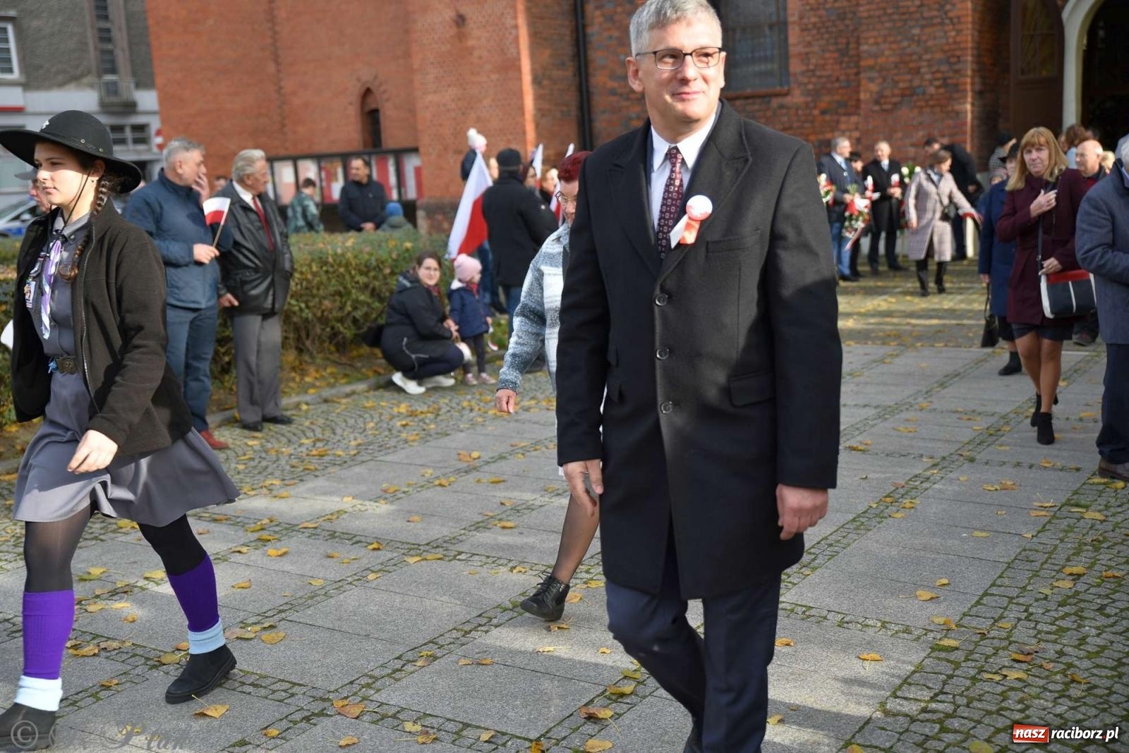 Zdjęcie w galerii na portalu naszraciborz.pl: Narodowe Święto Niepodległości - obchody miejskie w Raciborzu [FOTO i WIDEO] wiadomości z regionu