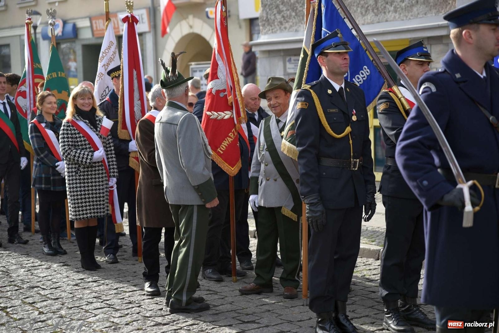 Zdjęcie w galerii na portalu naszraciborz.pl: Narodowe Święto Niepodległości - obchody miejskie w Raciborzu [FOTO i WIDEO] wiadomości z regionu