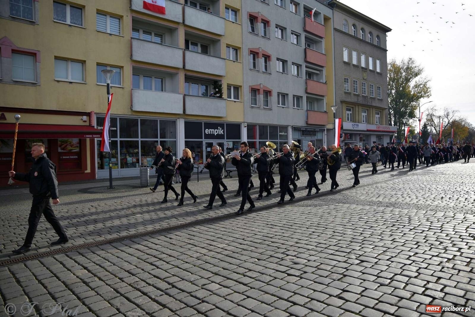 Zdjęcie w galerii na portalu naszraciborz.pl: Narodowe Święto Niepodległości - obchody miejskie w Raciborzu [FOTO i WIDEO] wiadomości z regionu