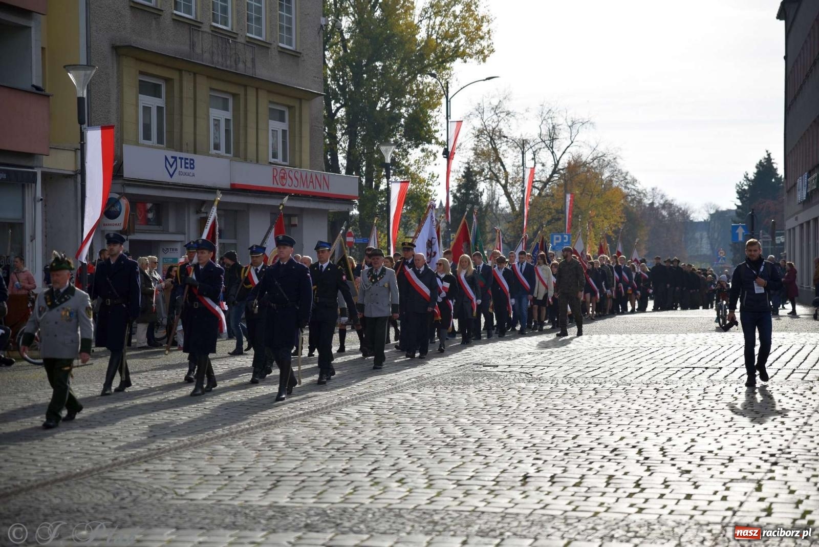 Zdjęcie w galerii na portalu naszraciborz.pl: Narodowe Święto Niepodległości - obchody miejskie w Raciborzu [FOTO i WIDEO] wiadomości z regionu