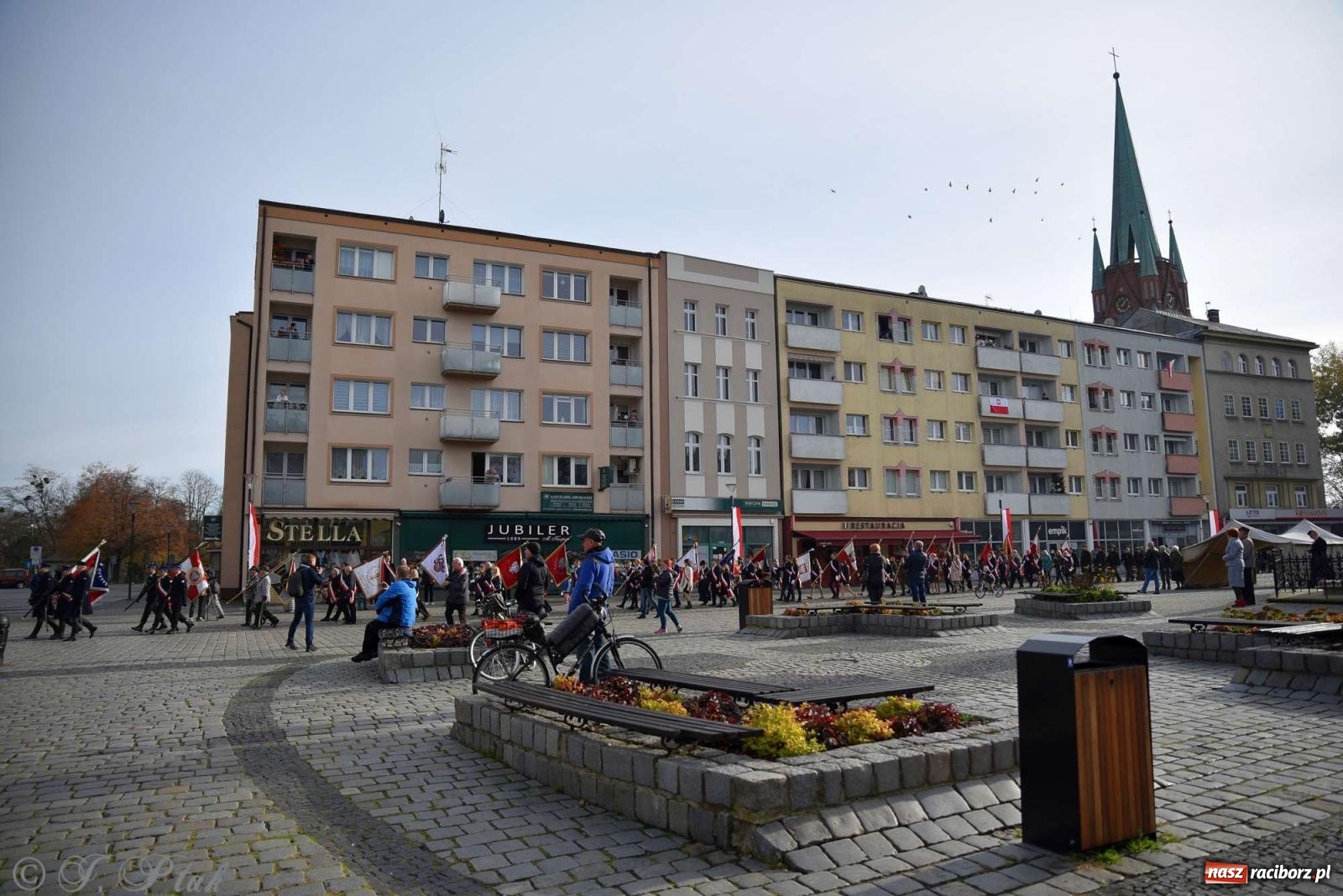 Zdjęcie w galerii na portalu naszraciborz.pl: Narodowe Święto Niepodległości - obchody miejskie w Raciborzu [FOTO i WIDEO] wiadomości z regionu