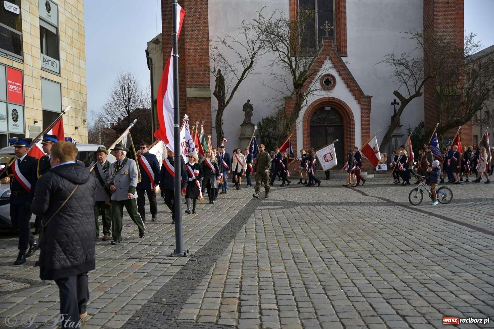 Zdjęcie w galerii na portalu naszraciborz.pl: Narodowe Święto Niepodległości - obchody miejskie w Raciborzu [FOTO i WIDEO] wiadomości z regionu