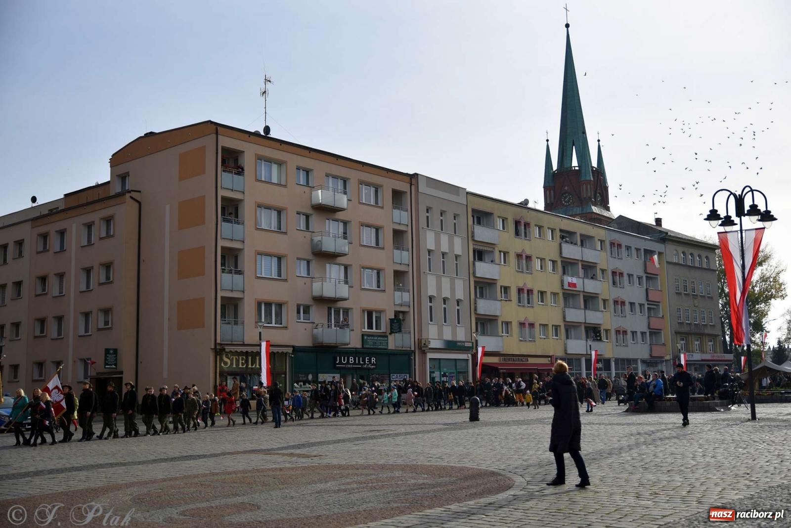 Zdjęcie w galerii na portalu naszraciborz.pl: Narodowe Święto Niepodległości - obchody miejskie w Raciborzu [FOTO i WIDEO] wiadomości z regionu