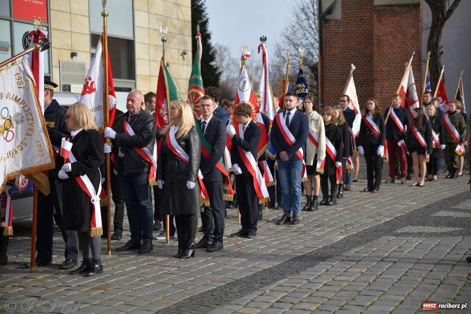 Zdjęcie w galerii na portalu naszraciborz.pl: Narodowe Święto Niepodległości - obchody miejskie w Raciborzu [FOTO i WIDEO] wiadomości z regionu