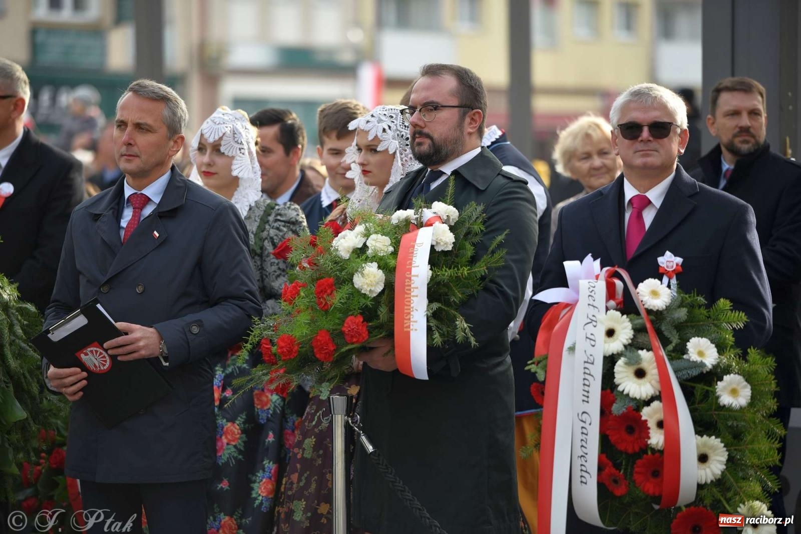 Zdjęcie w galerii na portalu naszraciborz.pl: Narodowe Święto Niepodległości - obchody miejskie w Raciborzu [FOTO i WIDEO] wiadomości z regionu