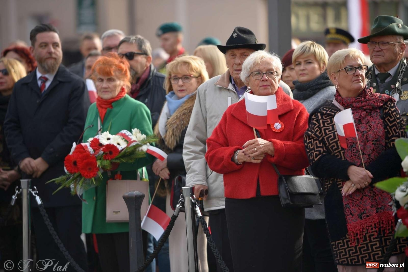 Zdjęcie w galerii na portalu naszraciborz.pl: Narodowe Święto Niepodległości - obchody miejskie w Raciborzu [FOTO i WIDEO] wiadomości z regionu