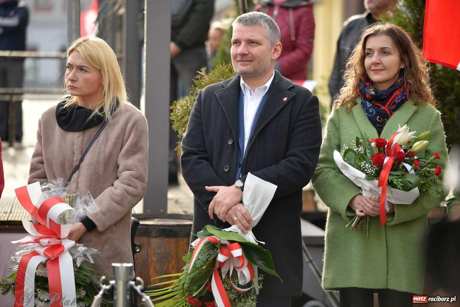 Zdjęcie w galerii na portalu naszraciborz.pl: Narodowe Święto Niepodległości - obchody miejskie w Raciborzu [FOTO i WIDEO] wiadomości z regionu