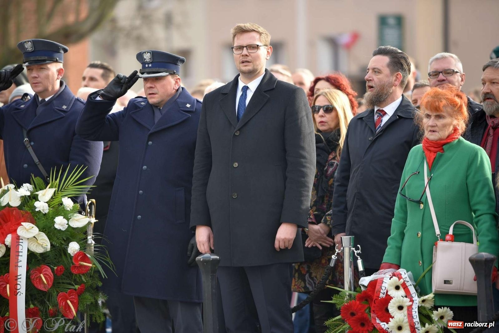 Zdjęcie w galerii na portalu naszraciborz.pl: Narodowe Święto Niepodległości - obchody miejskie w Raciborzu [FOTO i WIDEO] wiadomości z regionu