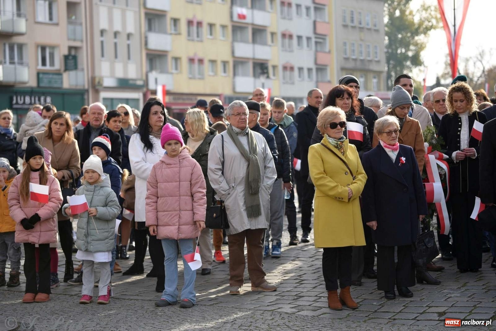 Zdjęcie w galerii na portalu naszraciborz.pl: Narodowe Święto Niepodległości - obchody miejskie w Raciborzu [FOTO i WIDEO] wiadomości z regionu