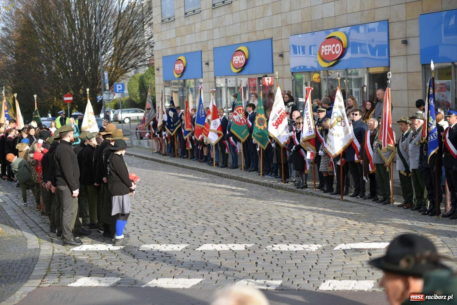 Zdjęcie w galerii na portalu naszraciborz.pl: Narodowe Święto Niepodległości - obchody miejskie w Raciborzu [FOTO i WIDEO] wiadomości z regionu