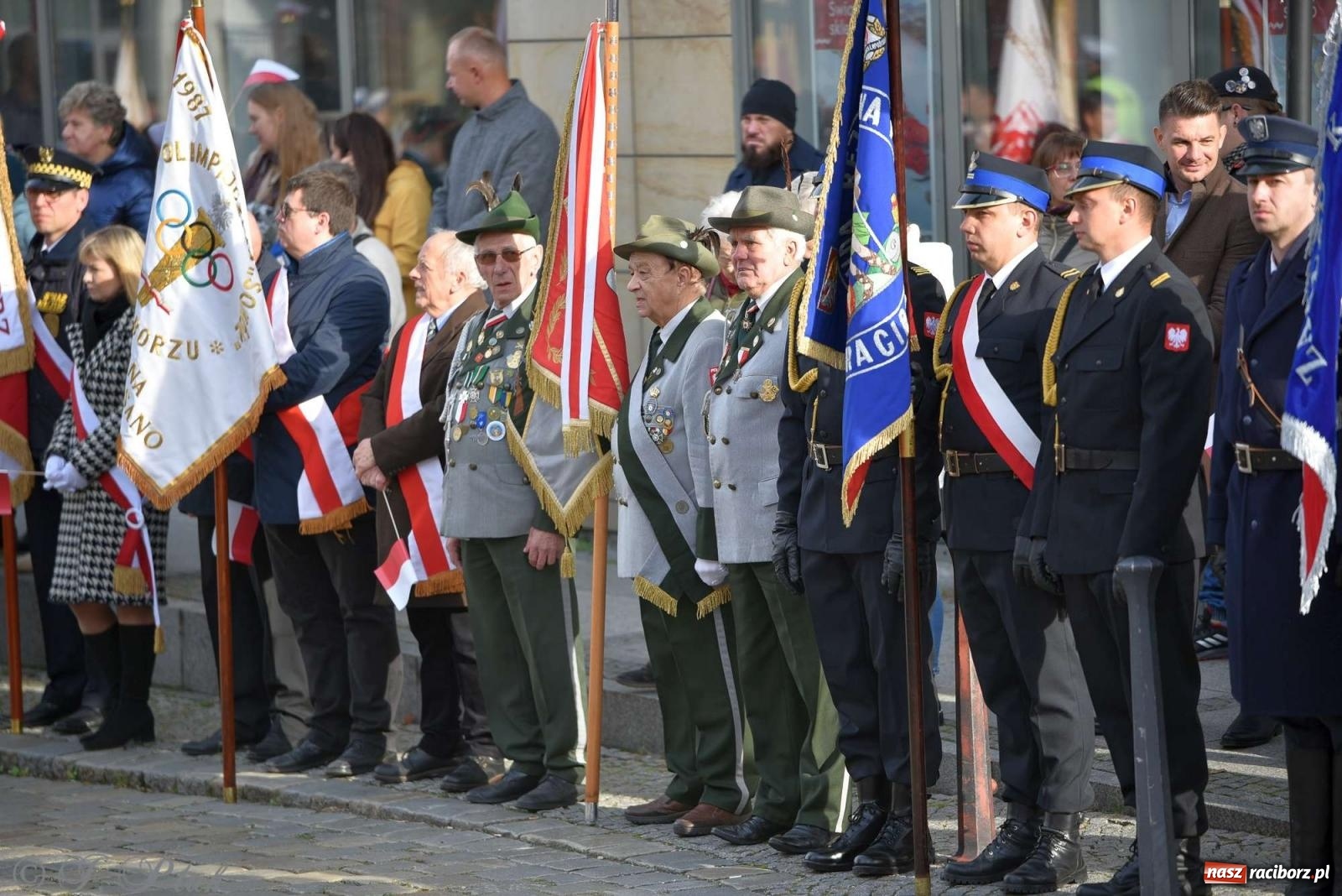 Zdjęcie w galerii na portalu naszraciborz.pl: Narodowe Święto Niepodległości - obchody miejskie w Raciborzu [FOTO i WIDEO] wiadomości z regionu