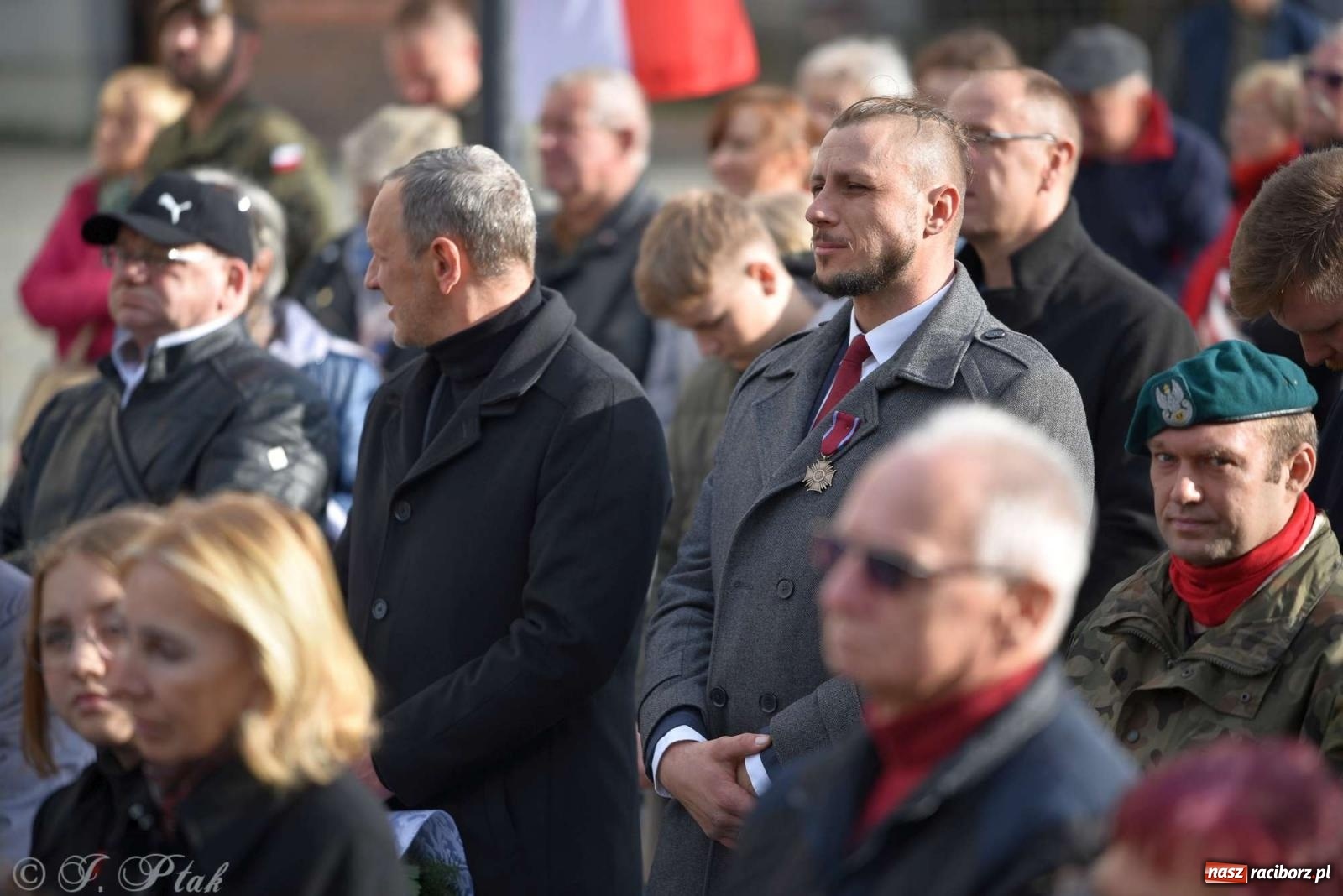 Zdjęcie w galerii na portalu naszraciborz.pl: Narodowe Święto Niepodległości - obchody miejskie w Raciborzu [FOTO i WIDEO] wiadomości z regionu