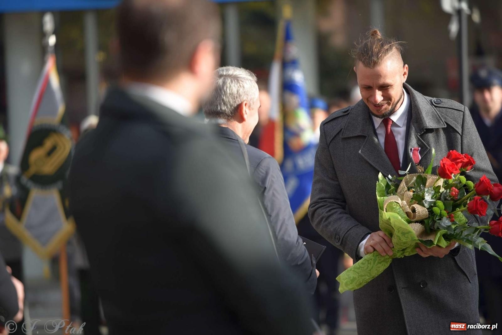 Zdjęcie w galerii na portalu naszraciborz.pl: Narodowe Święto Niepodległości - obchody miejskie w Raciborzu [FOTO i WIDEO] wiadomości z regionu