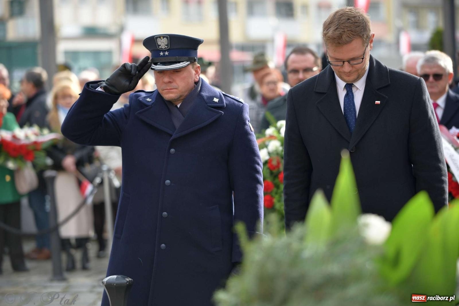 Zdjęcie w galerii na portalu naszraciborz.pl: Narodowe Święto Niepodległości - obchody miejskie w Raciborzu [FOTO i WIDEO] wiadomości z regionu