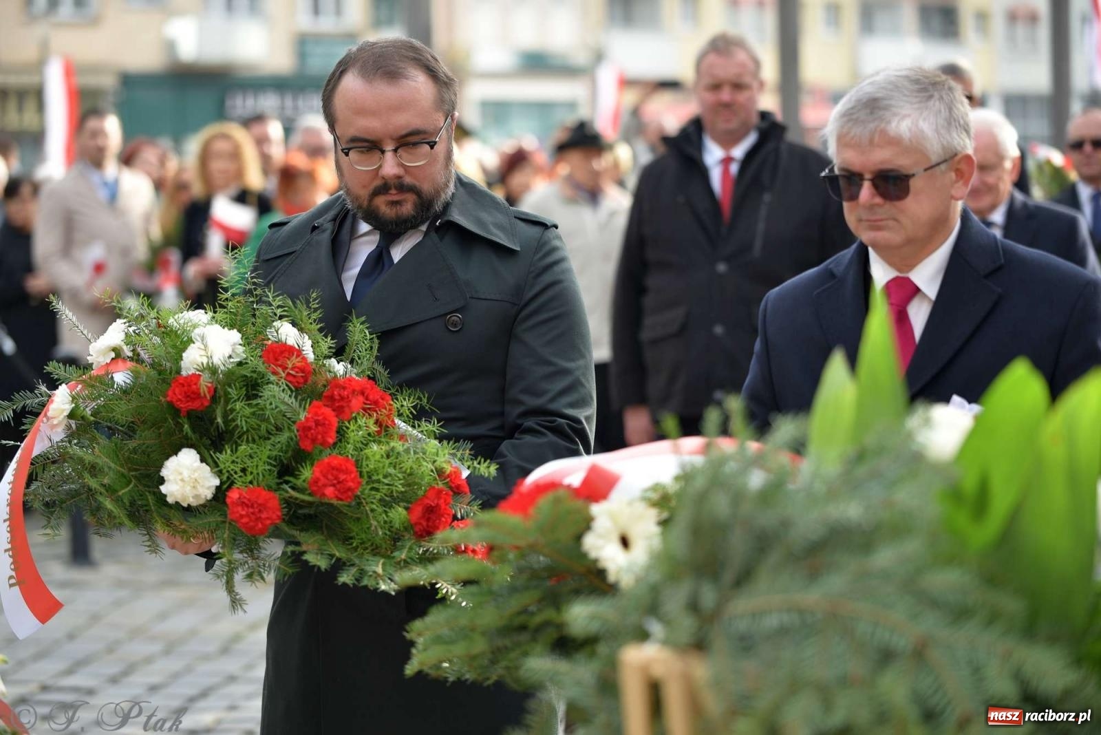 Zdjęcie w galerii na portalu naszraciborz.pl: Narodowe Święto Niepodległości - obchody miejskie w Raciborzu [FOTO i WIDEO] wiadomości z regionu