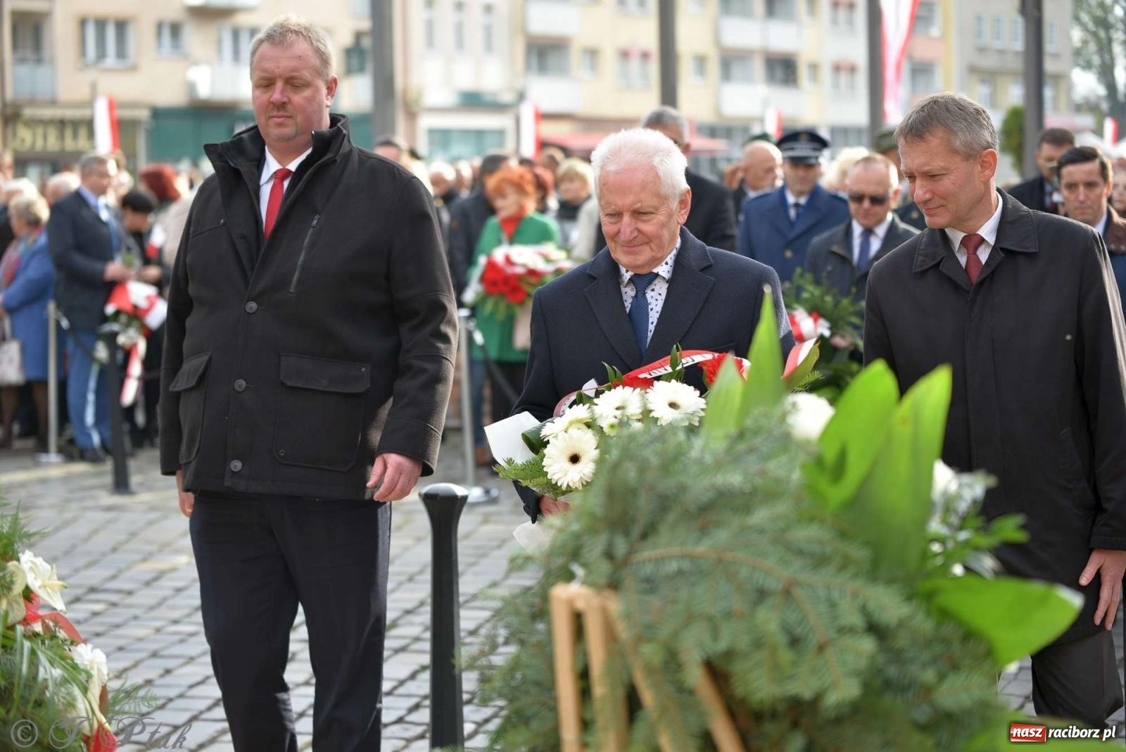 Zdjęcie w galerii na portalu naszraciborz.pl: Narodowe Święto Niepodległości - obchody miejskie w Raciborzu [FOTO i WIDEO] wiadomości z regionu