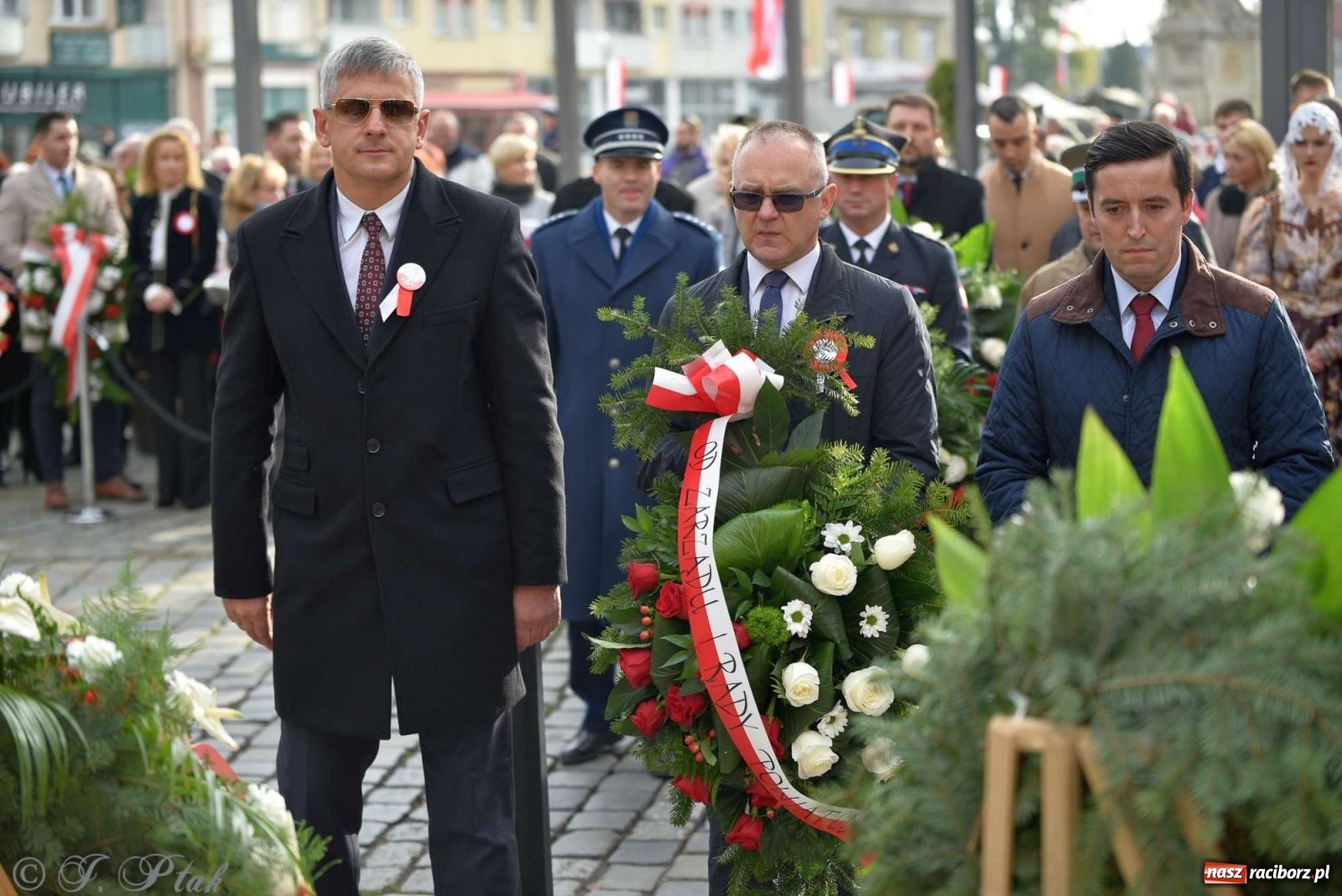 Zdjęcie w galerii na portalu naszraciborz.pl: Narodowe Święto Niepodległości - obchody miejskie w Raciborzu [FOTO i WIDEO] wiadomości z regionu