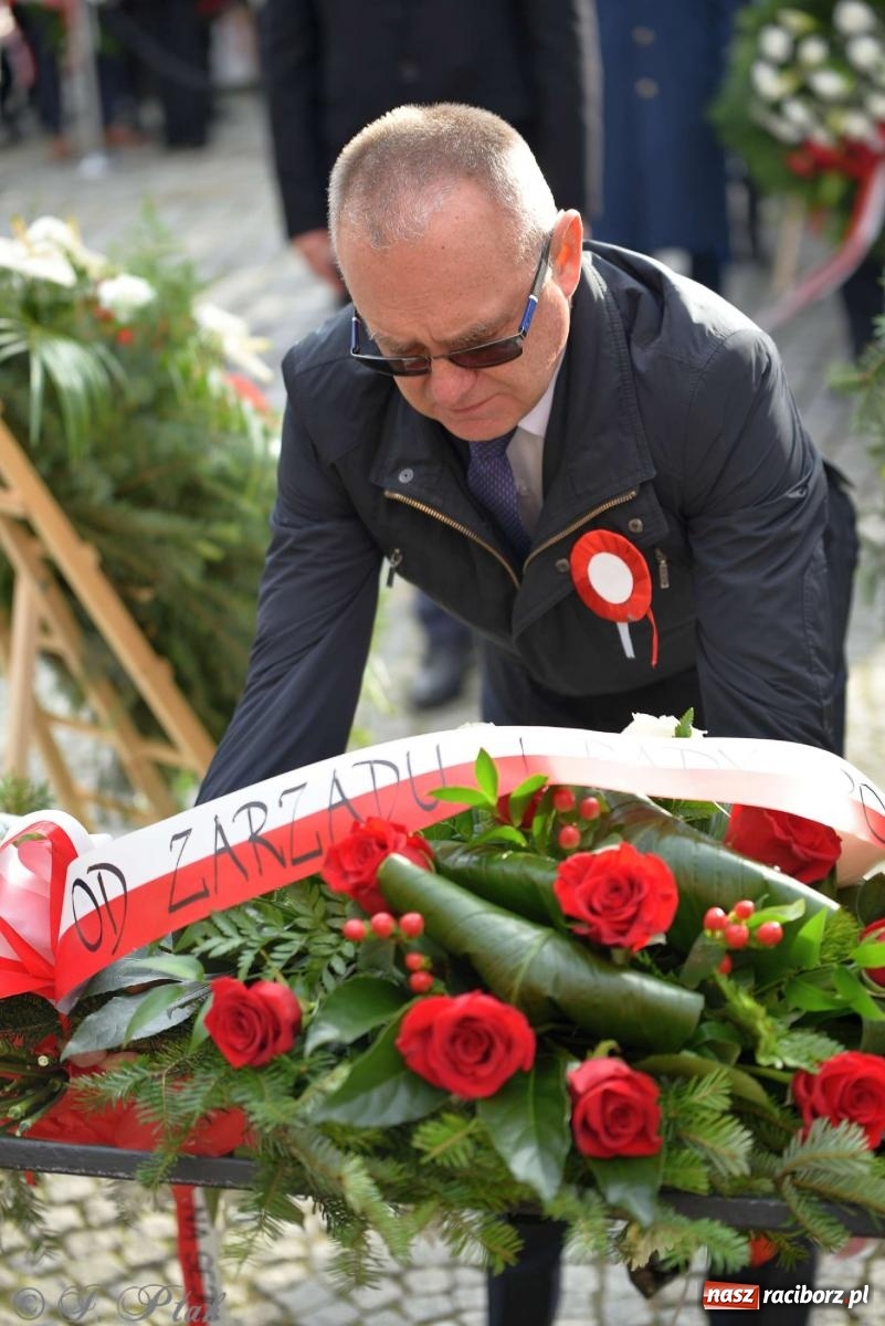 Zdjęcie w galerii na portalu naszraciborz.pl: Narodowe Święto Niepodległości - obchody miejskie w Raciborzu [FOTO i WIDEO] wiadomości z regionu