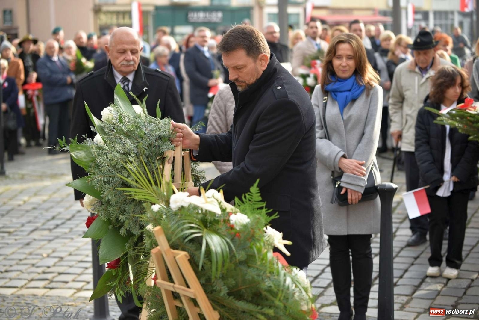 Zdjęcie w galerii na portalu naszraciborz.pl: Narodowe Święto Niepodległości - obchody miejskie w Raciborzu [FOTO i WIDEO] wiadomości z regionu