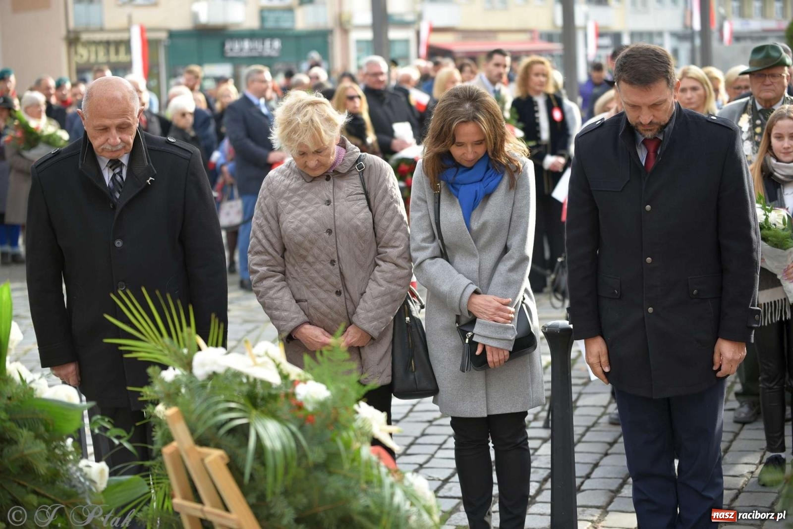 Zdjęcie w galerii na portalu naszraciborz.pl: Narodowe Święto Niepodległości - obchody miejskie w Raciborzu [FOTO i WIDEO] wiadomości z regionu