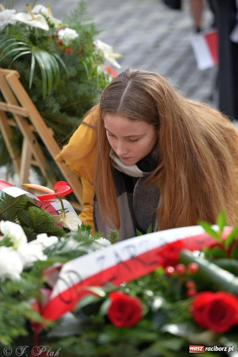 Zdjęcie w galerii na portalu naszraciborz.pl: Narodowe Święto Niepodległości - obchody miejskie w Raciborzu [FOTO i WIDEO] wiadomości z regionu