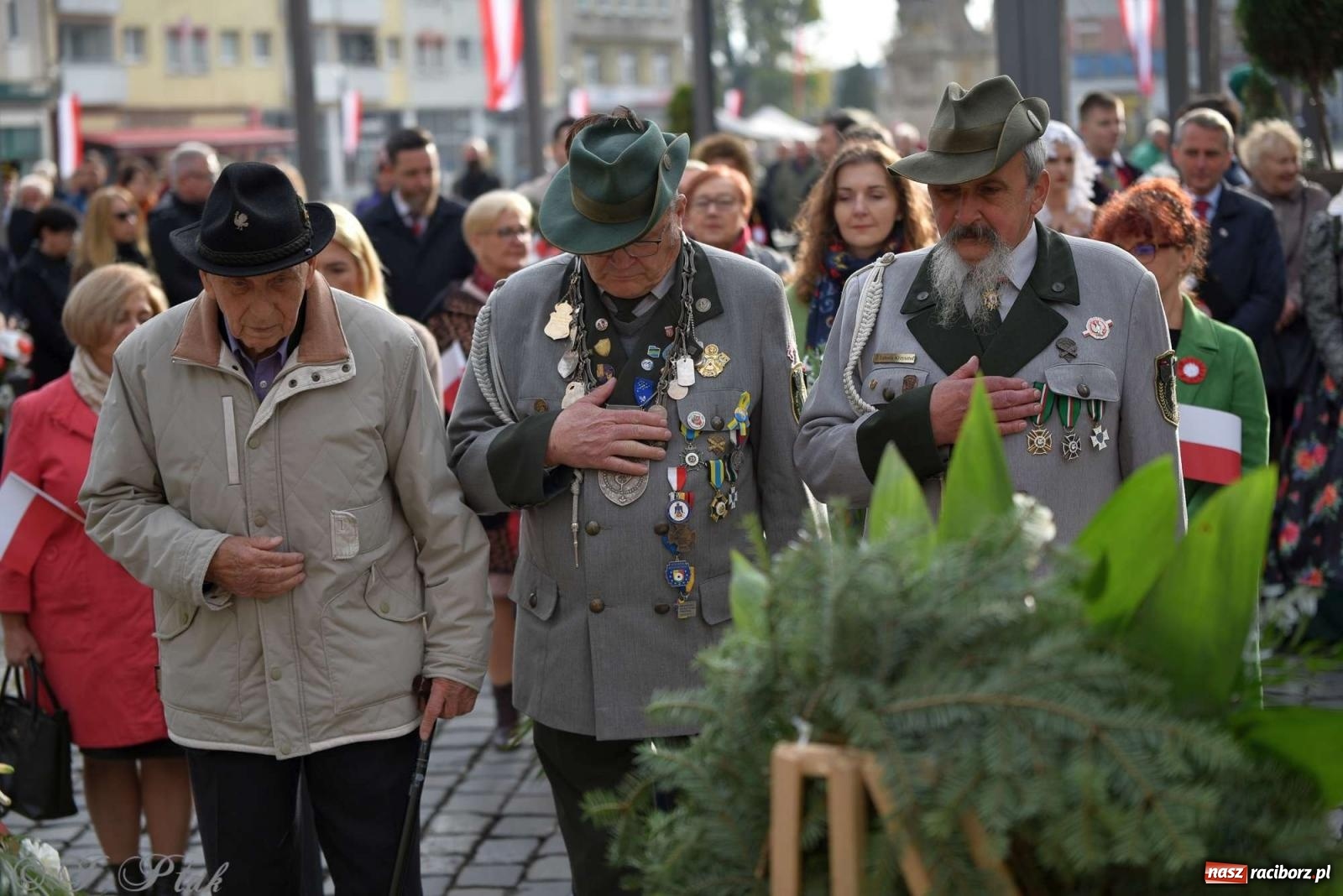 Zdjęcie w galerii na portalu naszraciborz.pl: Narodowe Święto Niepodległości - obchody miejskie w Raciborzu [FOTO i WIDEO] wiadomości z regionu