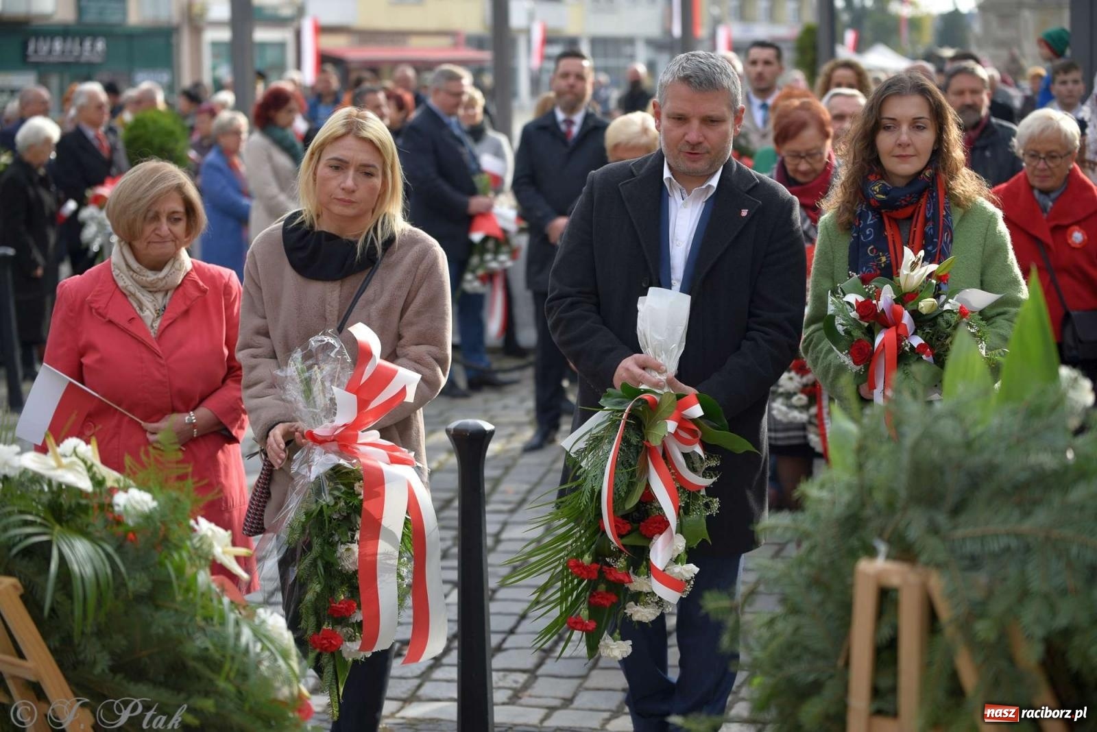Zdjęcie w galerii na portalu naszraciborz.pl: Narodowe Święto Niepodległości - obchody miejskie w Raciborzu [FOTO i WIDEO] wiadomości z regionu