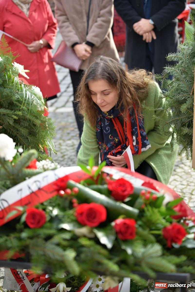 Zdjęcie w galerii na portalu naszraciborz.pl: Narodowe Święto Niepodległości - obchody miejskie w Raciborzu [FOTO i WIDEO] wiadomości z regionu