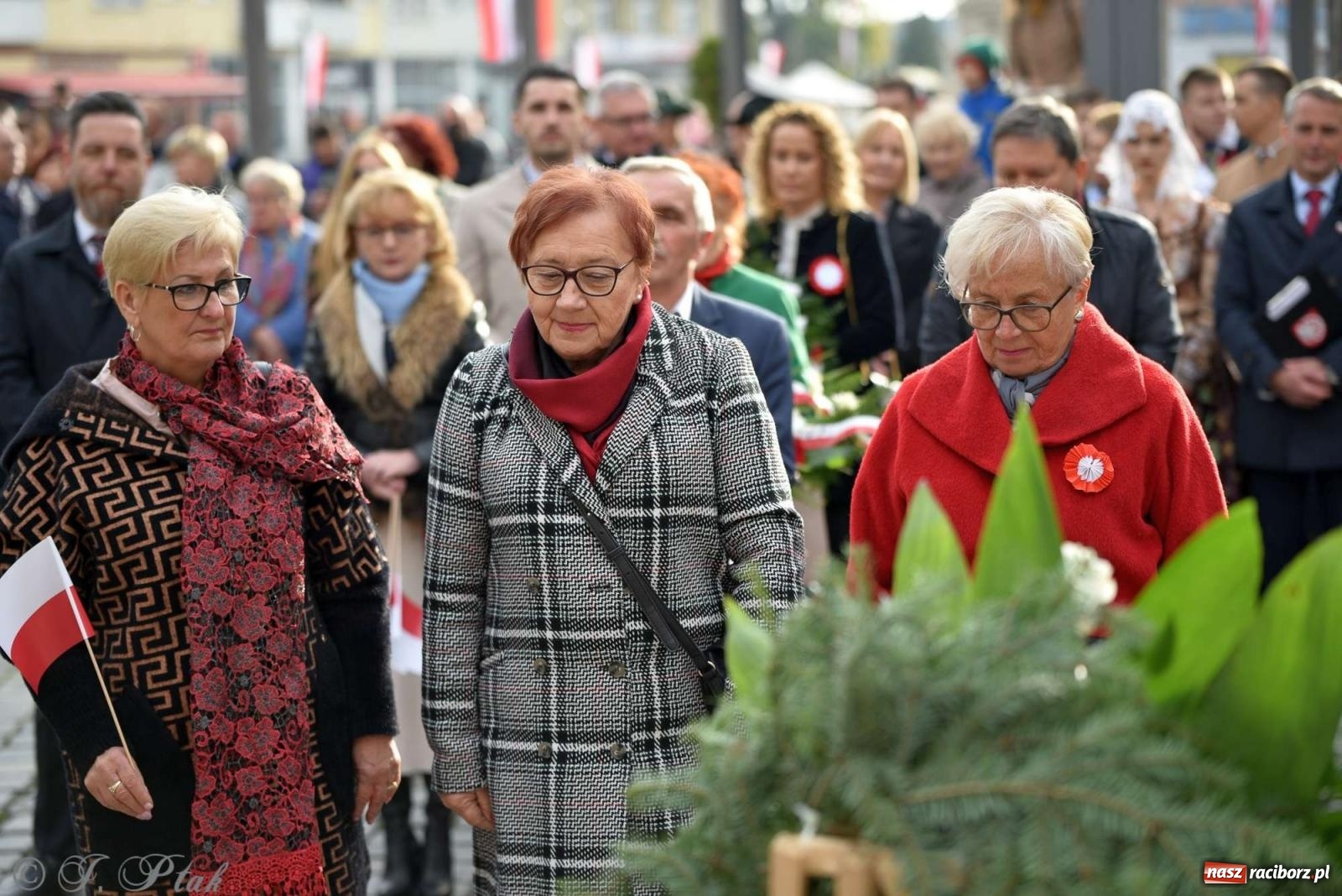 Zdjęcie w galerii na portalu naszraciborz.pl: Narodowe Święto Niepodległości - obchody miejskie w Raciborzu [FOTO i WIDEO] wiadomości z regionu