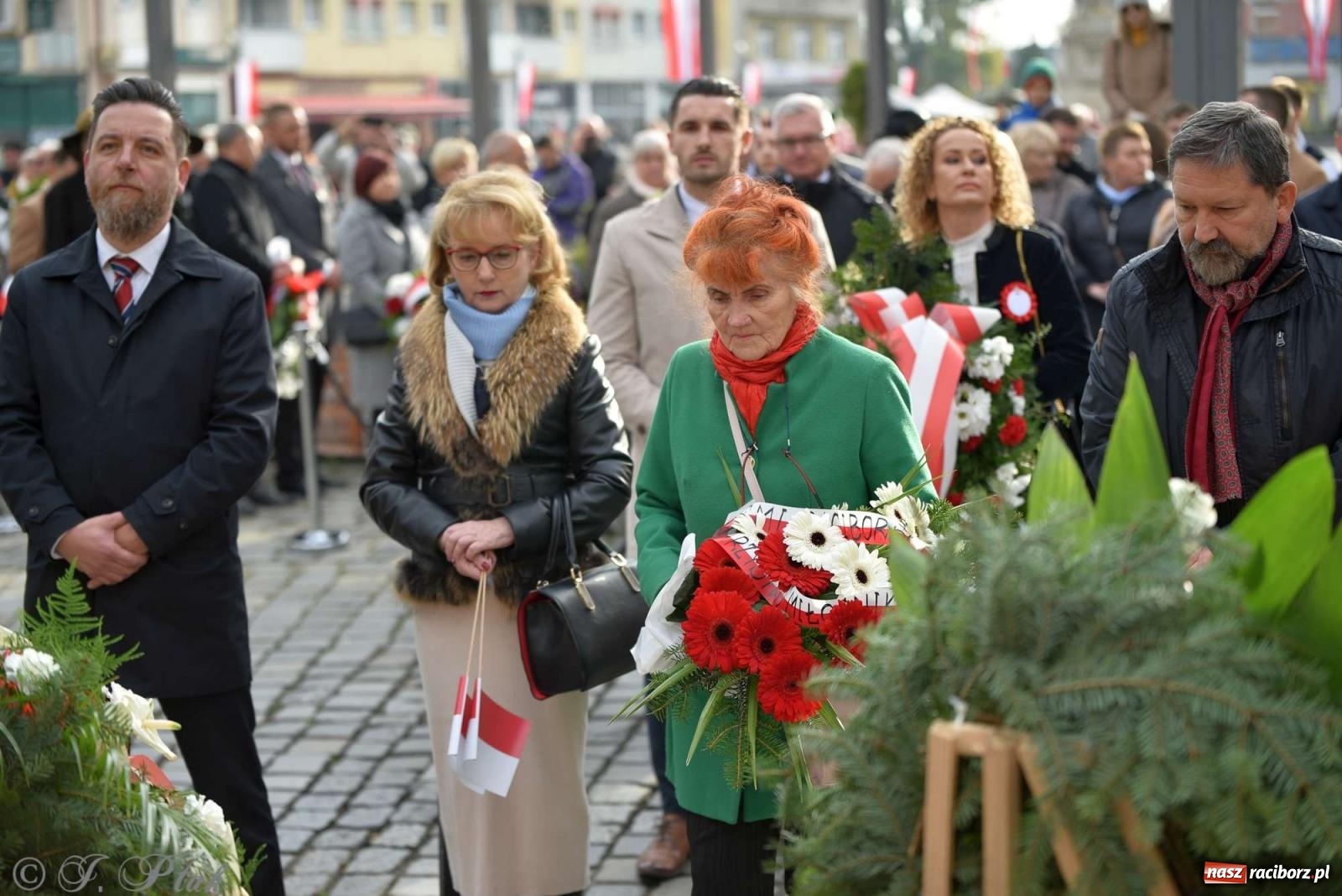 Zdjęcie w galerii na portalu naszraciborz.pl: Narodowe Święto Niepodległości - obchody miejskie w Raciborzu [FOTO i WIDEO] wiadomości z regionu
