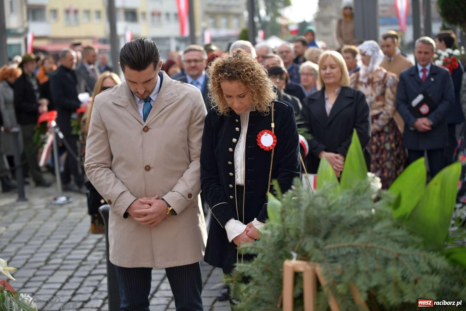 Zdjęcie w galerii na portalu naszraciborz.pl: Narodowe Święto Niepodległości - obchody miejskie w Raciborzu [FOTO i WIDEO] wiadomości z regionu