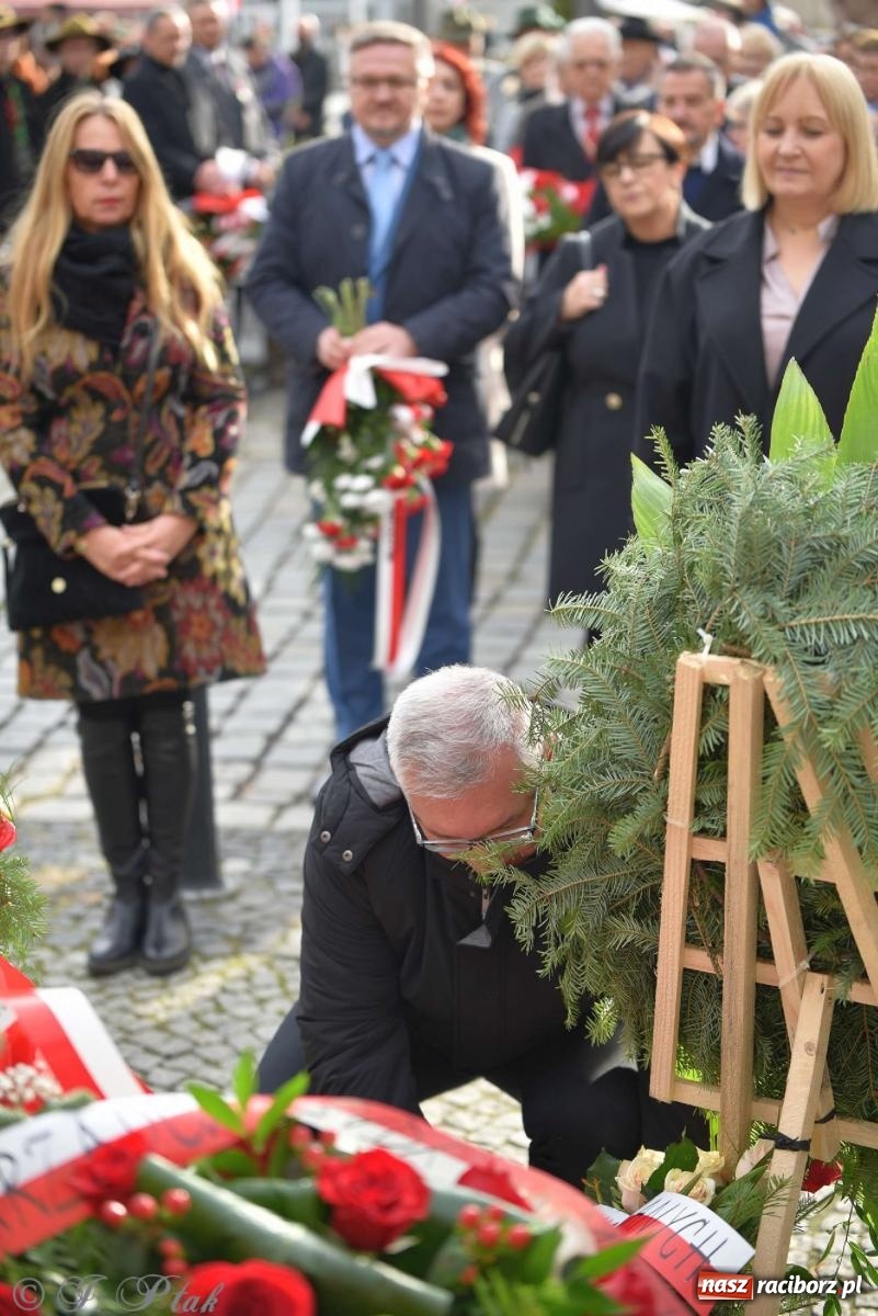 Zdjęcie w galerii na portalu naszraciborz.pl: Narodowe Święto Niepodległości - obchody miejskie w Raciborzu [FOTO i WIDEO] wiadomości z regionu