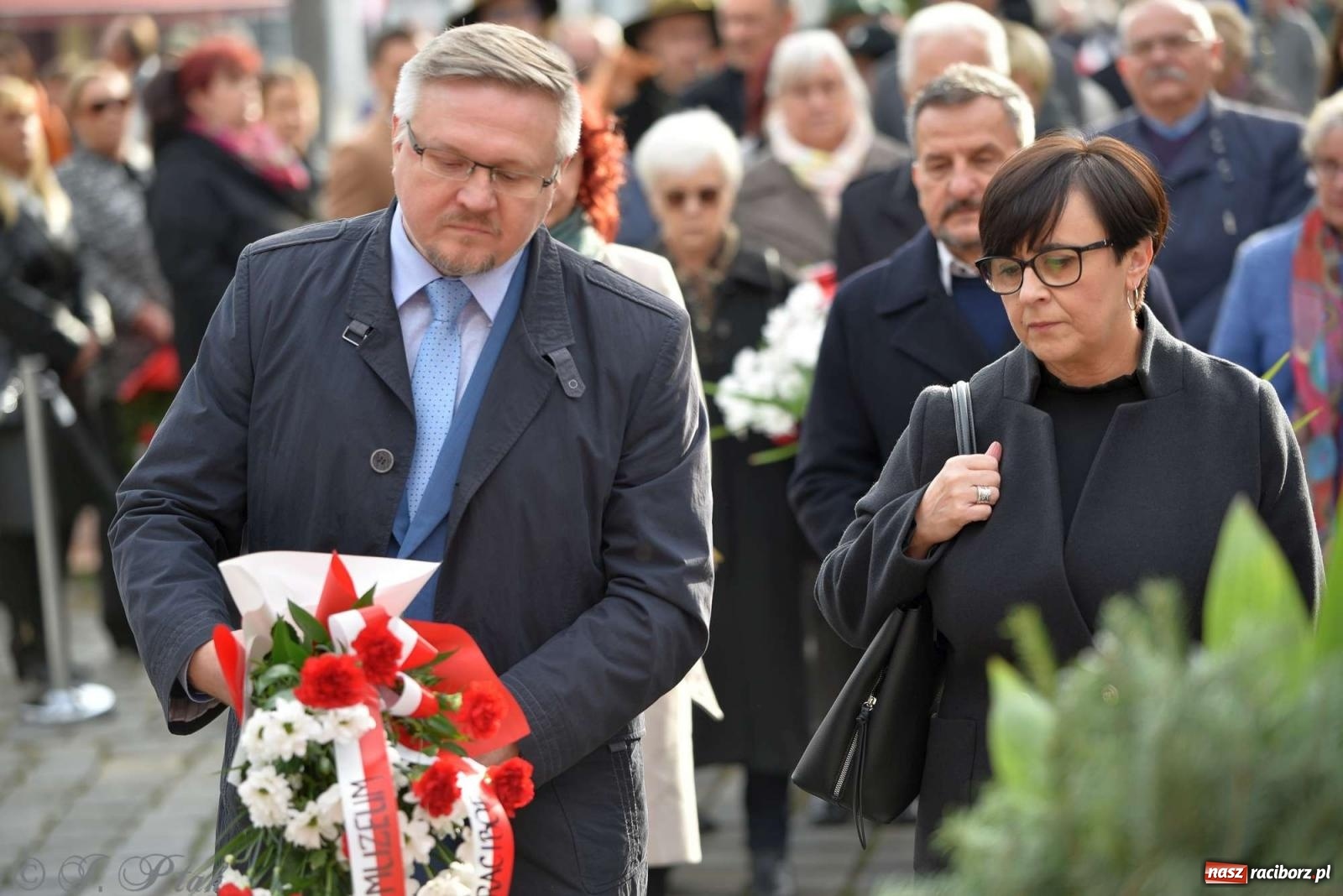 Zdjęcie w galerii na portalu naszraciborz.pl: Narodowe Święto Niepodległości - obchody miejskie w Raciborzu [FOTO i WIDEO] wiadomości z regionu