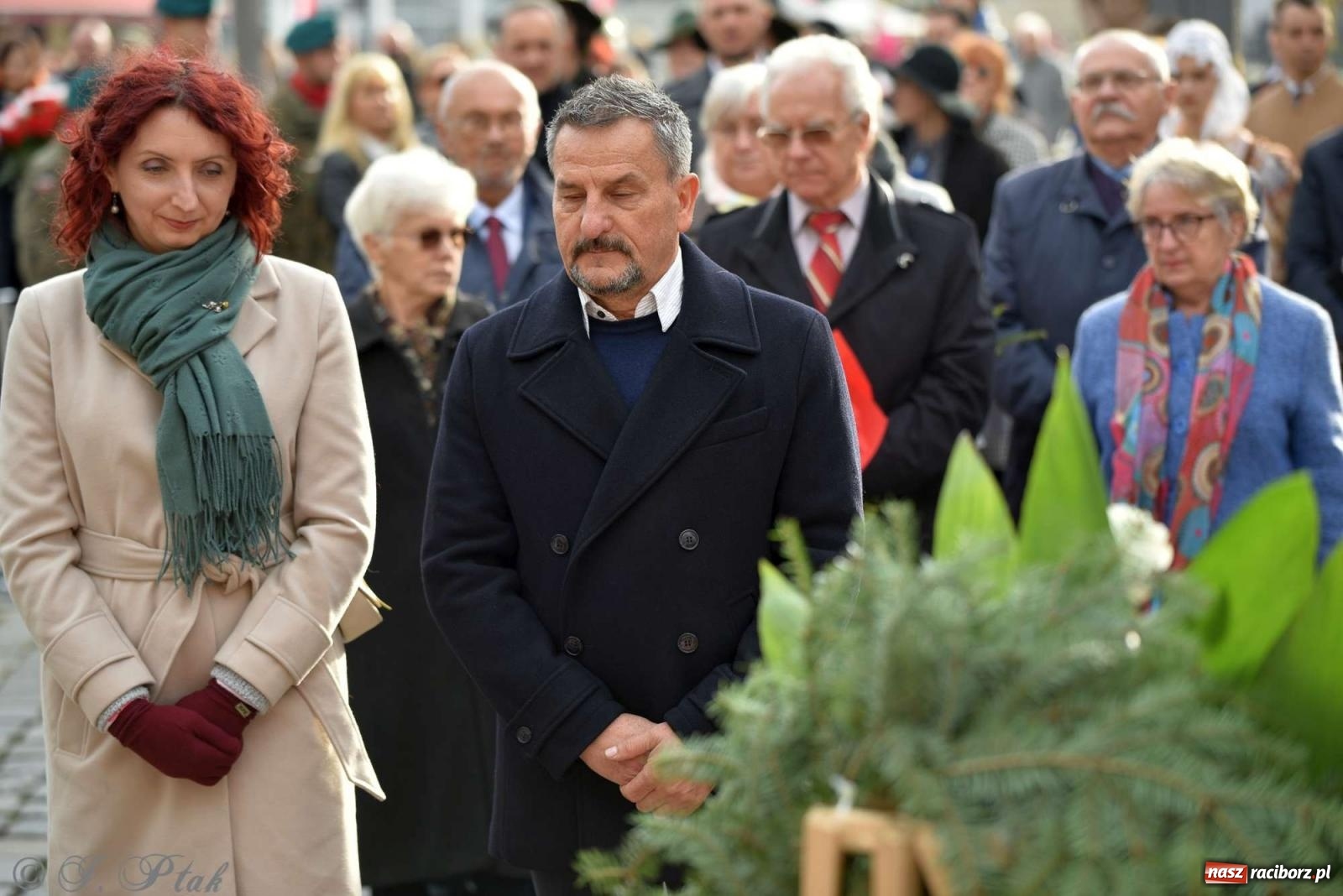 Zdjęcie w galerii na portalu naszraciborz.pl: Narodowe Święto Niepodległości - obchody miejskie w Raciborzu [FOTO i WIDEO] wiadomości z regionu