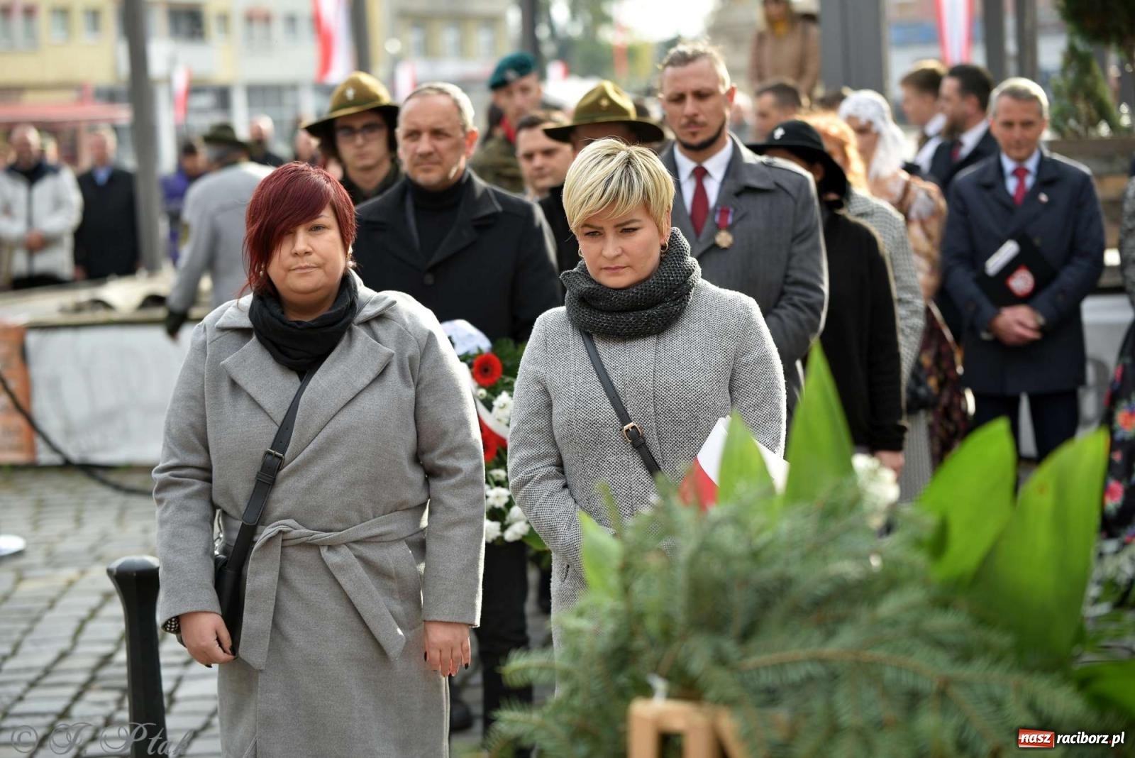 Zdjęcie w galerii na portalu naszraciborz.pl: Narodowe Święto Niepodległości - obchody miejskie w Raciborzu [FOTO i WIDEO] wiadomości z regionu