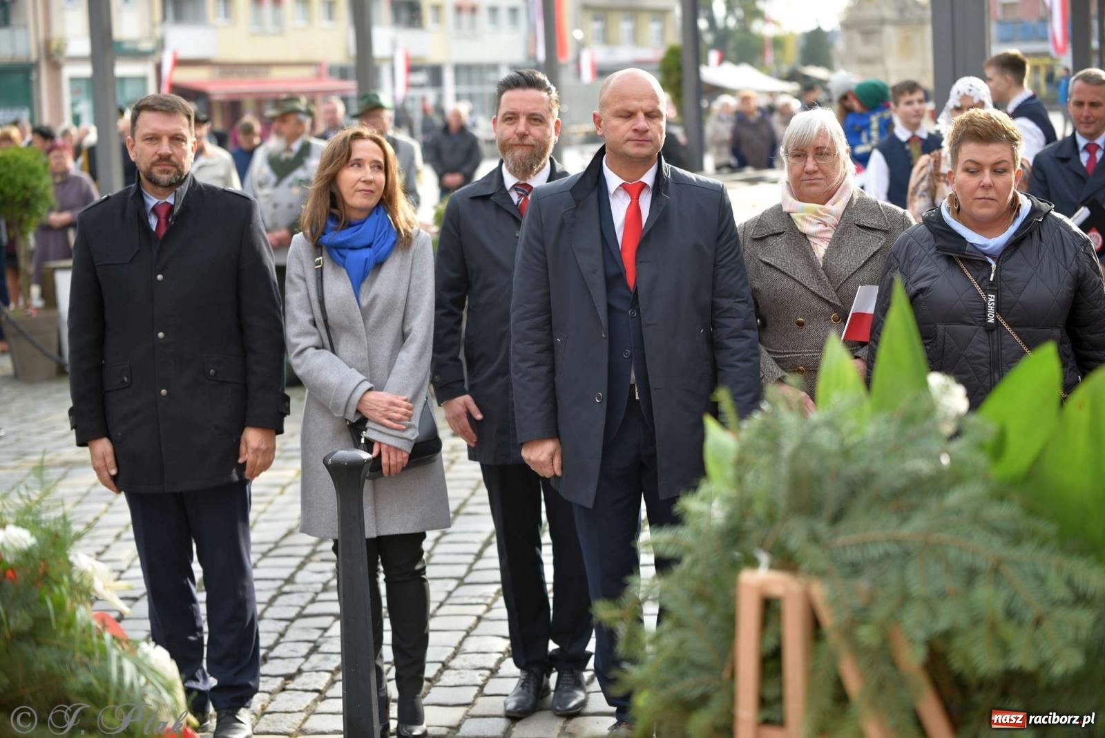 Zdjęcie w galerii na portalu naszraciborz.pl: Narodowe Święto Niepodległości - obchody miejskie w Raciborzu [FOTO i WIDEO] wiadomości z regionu