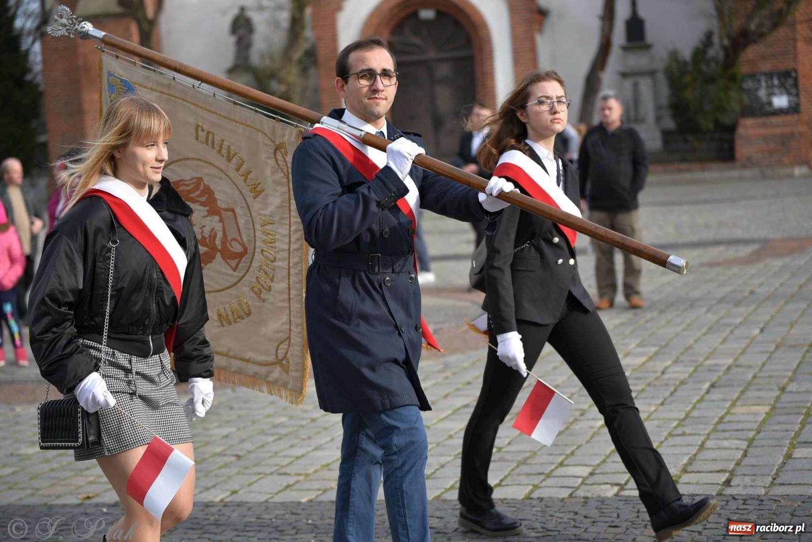 Zdjęcie w galerii na portalu naszraciborz.pl: Narodowe Święto Niepodległości - obchody miejskie w Raciborzu [FOTO i WIDEO] wiadomości z regionu
