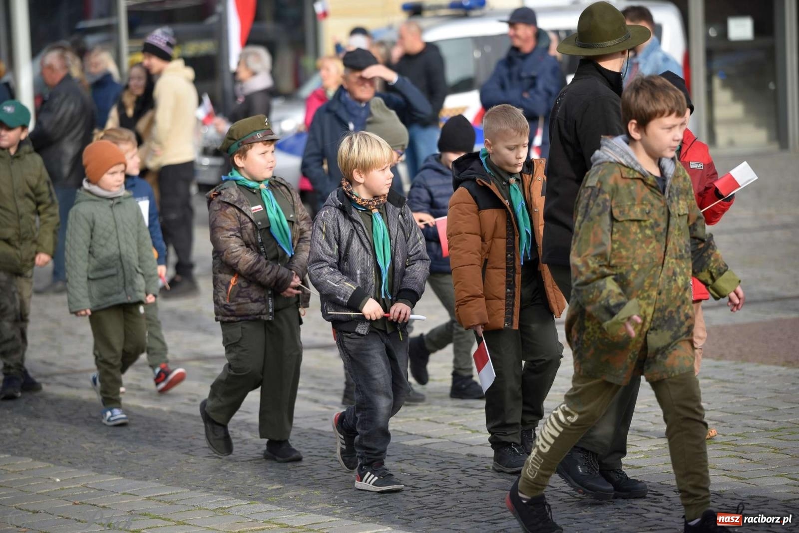 Zdjęcie w galerii na portalu naszraciborz.pl: Narodowe Święto Niepodległości - obchody miejskie w Raciborzu [FOTO i WIDEO] wiadomości z regionu