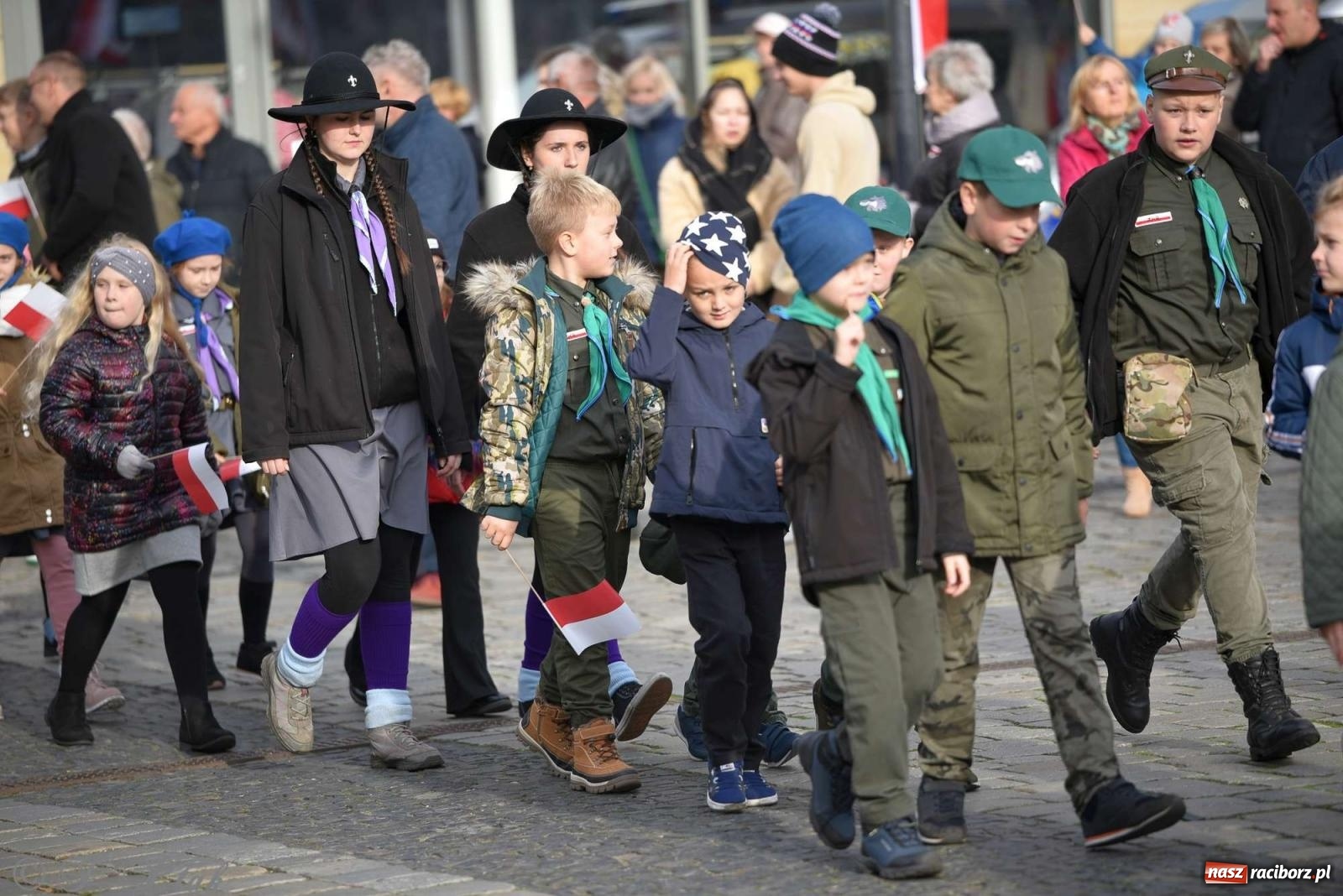 Zdjęcie w galerii na portalu naszraciborz.pl: Narodowe Święto Niepodległości - obchody miejskie w Raciborzu [FOTO i WIDEO] wiadomości z regionu