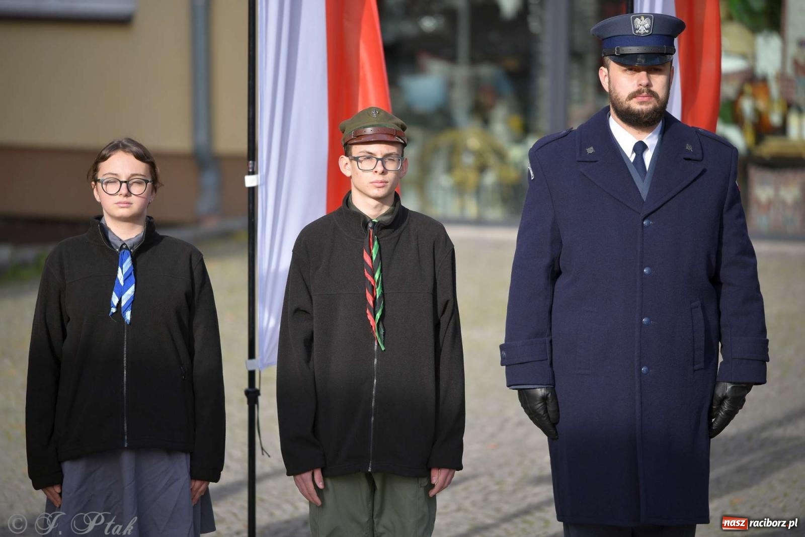 Zdjęcie w galerii na portalu naszraciborz.pl: Narodowe Święto Niepodległości - obchody miejskie w Raciborzu [FOTO i WIDEO] wiadomości z regionu