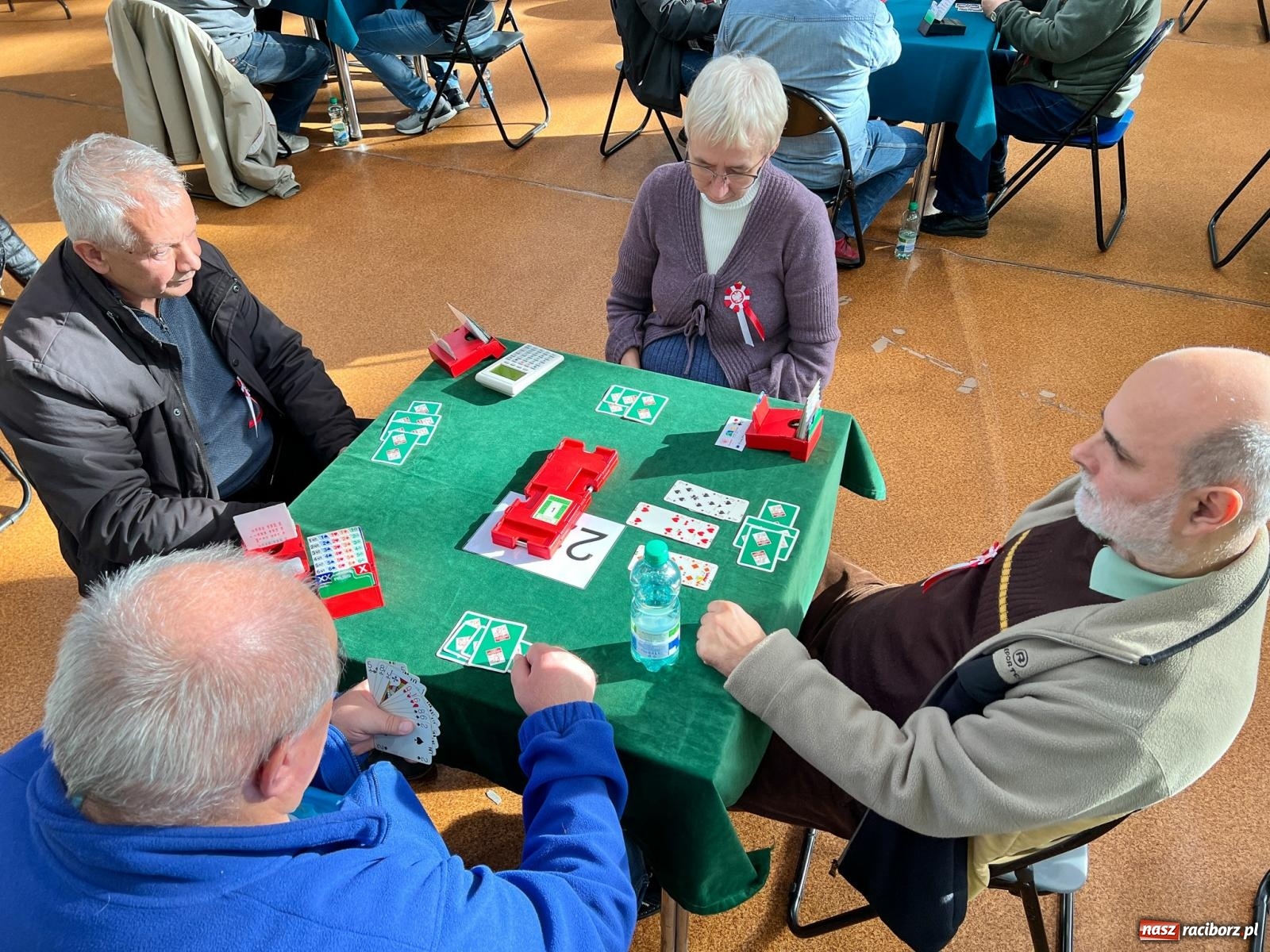 Zdjęcie w galerii na portalu naszraciborz.pl: Raciborscy brydżyści mogli się zmierzyć z najlepszymi [FOTO i WIDEO] wiadomości z regionu