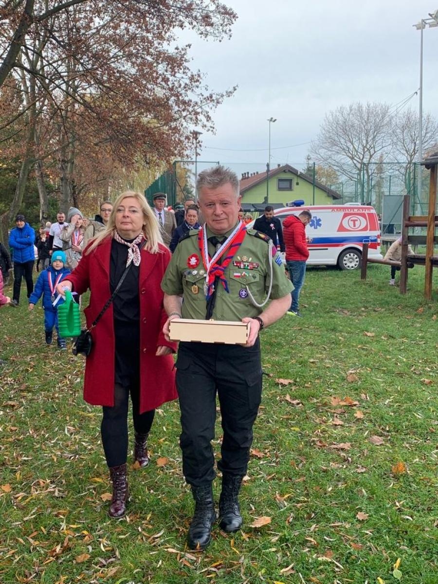 Zdjęcie w galerii na portalu naszraciborz.pl: W Kuźni Raciborskiej uczcili pamięć Karola Grzesika, ofiary NKWD wiadomości z regionu
