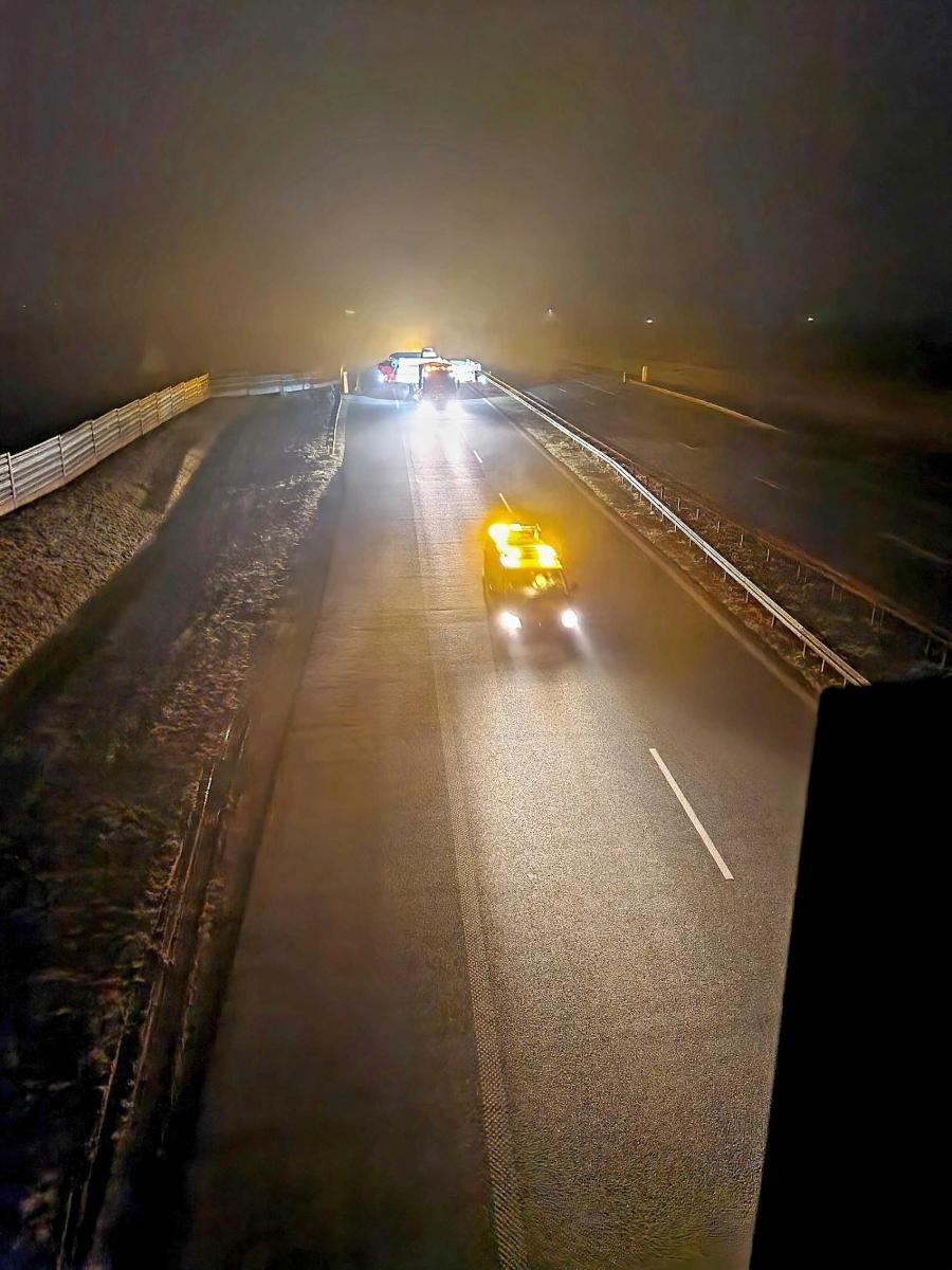 Zdjęcie w galerii na portalu naszraciborz.pl: Pierwszy transport maszyny TBM dotarł do celu. Dwa kolejne przejadą przez nasz region wiadomości z regionu